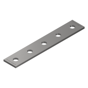 3D Image of 5 Hole Flat Plate