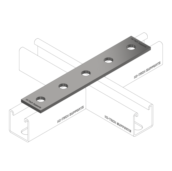 3D Diagram of 5 Hole Flat Plate
