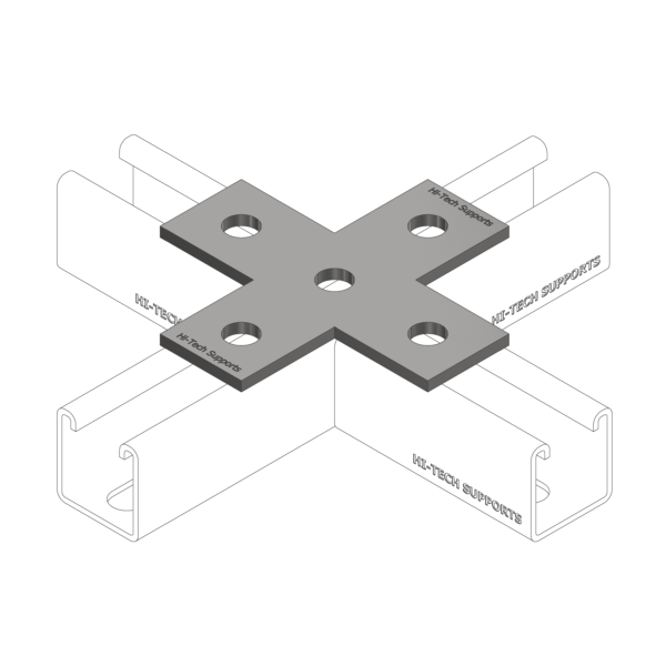 3D Diagram of Cross Brackets