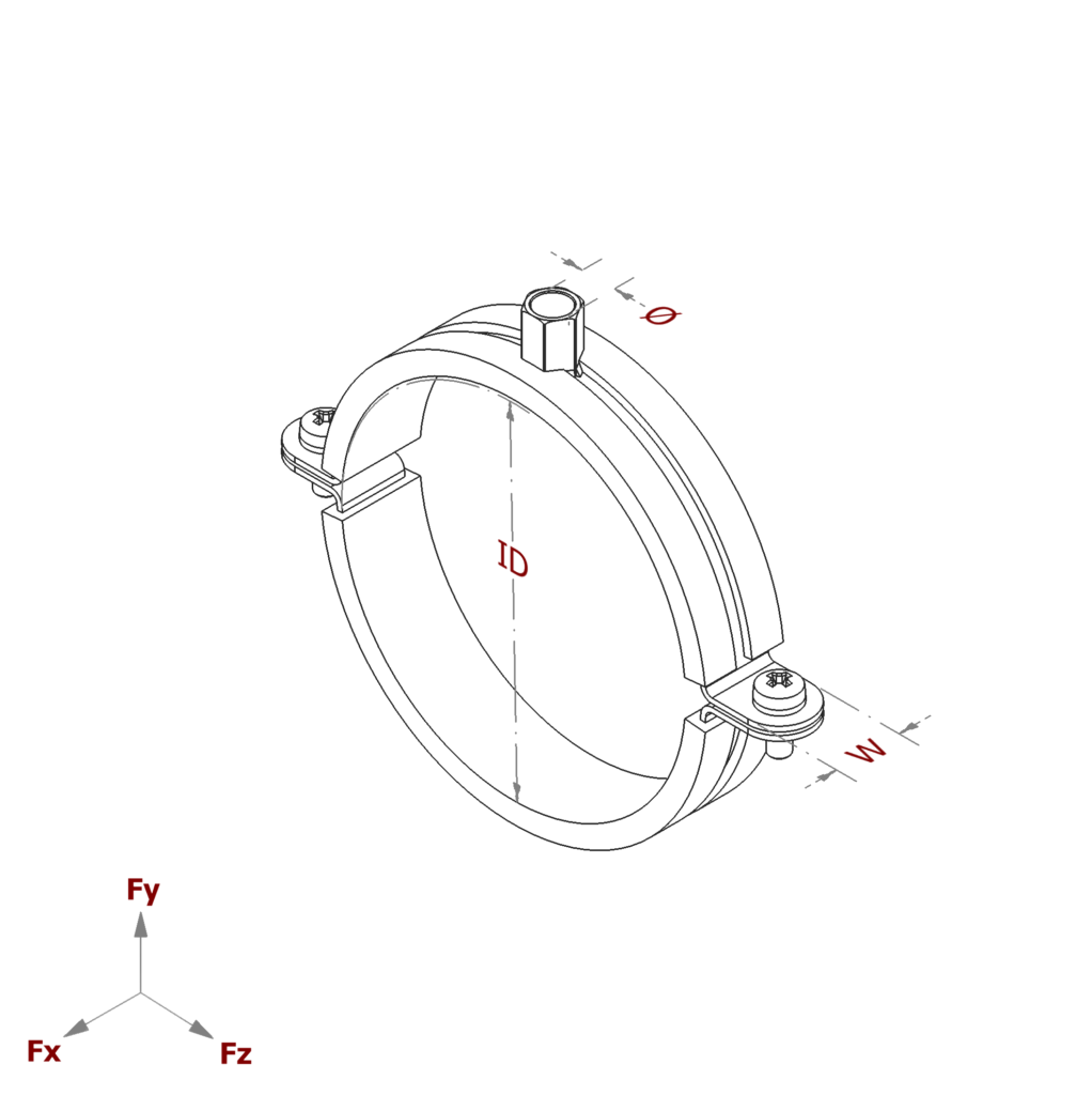 Split Clamp HI TECH Supports