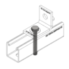 3D Diagram of Hexagonal Bolts
